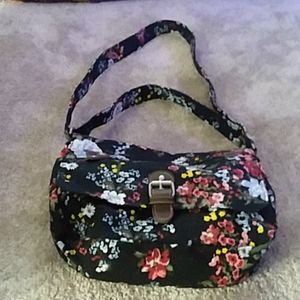 A floral purse